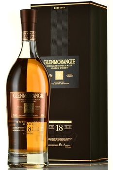 Glenmorangie 18 years - виски Гленморанджи 18 лет 0.7 л