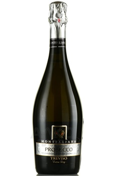 Vigna Nuova Prosecco Spumante Brut Treviso - вино игристое Просекко Монтеллиана Тревизо 0.75 л