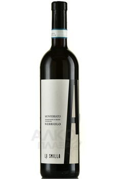 La Smilla Nebbiolo Monferrato - вино Ла Смилла Неббиоло Монферрато 2020 год 0.75 л красное сухое