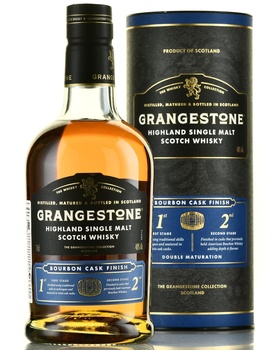 Single Malt Grangestone Bourbon Cask Finish - виски Сингл Молт Гранжстоун Бурбон Каск Финиш 0.7 л в тубе