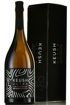 Keush Ultra Brut Nature Blanc de Noir - вино игристое Кёш Ультра брют натуре блан де нуар 2019 год 1.5 л белое экстра брют