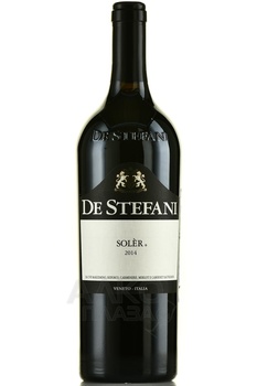 De Stefani Soler Veneto Rosso IGT - вино Де Стефани Солер ИГТ Венето Россо 2014 год 0.75 л красное сухое