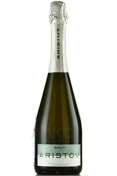 Aristov Blanc Brut - вино игристое Аристов белое брют 0.75 л