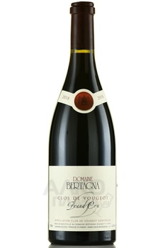 Domaine Bertagna Clos de Vougeot Grand Cru Monopole - вино Домен Бертанья Кло де Вужо Гран Крю 0.75 л красное сухое