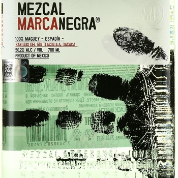 Marca Negra Espadin Mezcal - мескаль Марка Негра Эспадин 0.7 л