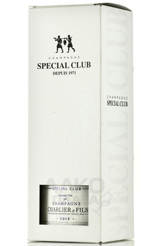 Champagne Charlier & Fils Special Club - шампанское Шампань Шарлье эт Фис Спешл Клаб 2015 год 0.75 л белое брют в п/у