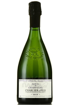 Champagne Charlier & Fils Special Club - шампанское Шампань Шарлье эт Фис Спешл Клаб 2015 год 0.75 л белое брют в п/у