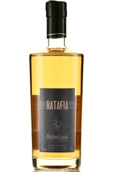 Michel Laval Ratafia de Champagne - вино ликерное Мишель Лаваль Ратафия де Шампань 0.7 л белое сладкое