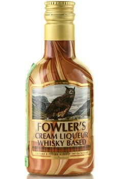 Fowler’s Cream Liqueur - ликер Фоулерс Сливочный 0.05 л