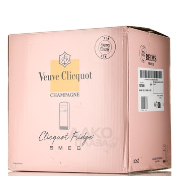 Veuve Clicquot Ponsardin x SMEG - шампанское Вдова Клико Понсардин x SMEG 2019 год 0.75 л брют розовое в тубе