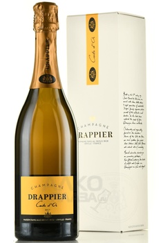 Drappier Brut Cart d’Or - шампанское Драпье Брют Карт д’Ор 0.75 л