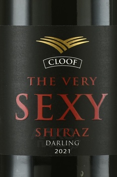 Cloof The Very Sexy Shiraz - вино Клуф Зе Вери Секси Шираз 0.75 л красное сухое