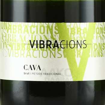 Vibracions Cava Brut - вино игристое Вибрасионс Кава Брют 2023 год 0.75 л белое брют