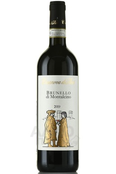 Casanova di Neri Brunello di Montalcino Figuranti - вино Казанова ди Нери Брунелло ди Монтальчино Фигуранти 2019 год 0.75 л красное сухое