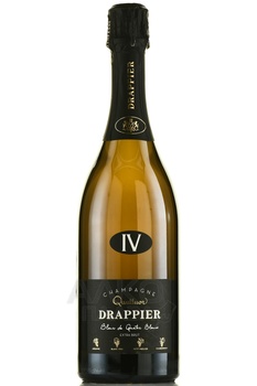 Champagne Drappier Quattuor Blanc de Quatre Blancs Extra Brut - шампанское Драпье Куатюор Блан де Катр Блан 0.75 л