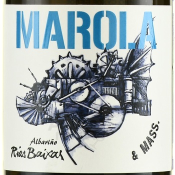 Marola & Mass Rias Baixas Albarino - вино Марола & Масс Альбариньо Риас Байшас 2022 год 0.75 л белое сухое