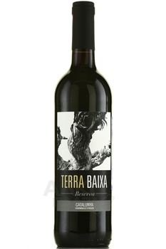 Terra Baixa Reserva - вино Терра Байша Резерва 2018 год 0.75 л красное сухое