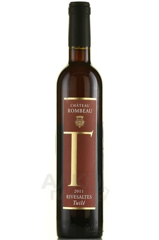 Chateau Rombeau Rivesaltes Tuile - вино ликерное Шато Ромбо Ривзальт Тюиле 2011 год 0.5 л