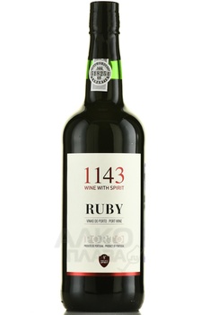 1143 Ruby WWS - портвейн 1143 Руби ВВС 0.75 л