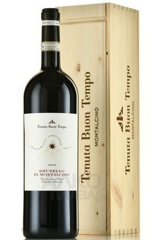 Brunello di Montalcino Tenuta Buon Tempo - вино Брунелло ди Монтальчино Тенута Буон Темпо 1.5 л красное сухое в д/у