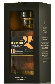 Bladnoch 11 Years Old - виски солодовый Блэднок 11 лет 0.7 л в п/у