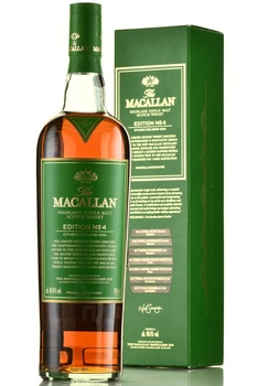 Whisky Macallan Edition №4 gift box - виски Макаллан Эдишн №4 0.7 л п/у