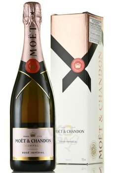 Moet Chandon Rose Imperial - шампанское Моет и Шандон Розе Империал 0.75 л