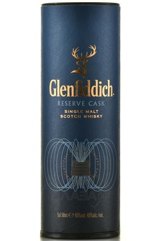 Glenfiddich Reserve Cask - виски Гленфиддик Резерв Каск 0.05 л в тубе