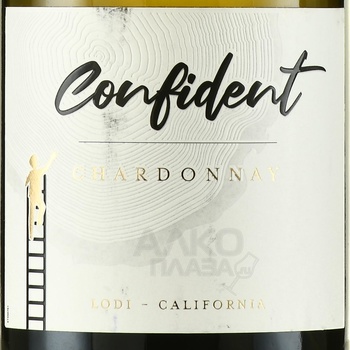 Confident Chardonnay - вино Конфидент Шардоне 2020 год 0.75 л белое сухое