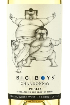 Big Boys Chardonnay - вино Биг Бойс Шардоне 2022 год 0.75 л белое полусухое