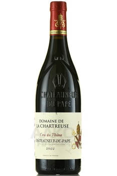 Domaine de la Chartreuse Cru du Rhone Chateauneuf-du-Pape - вино Домен де ля Шартрез Крю дю Рон Шатонеф-дю-Пап 2022 год 0.75 л красное сухое