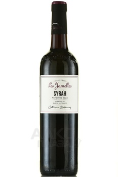 Les Jamelles Syrah - вино Ле Жамель Сира 0.75 л красное сухое