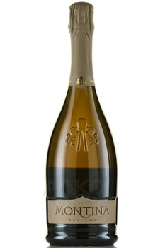 Montina Franciacorta Brut - вино игристое Монтина Франчакорта Брют 0.75 л белое брют