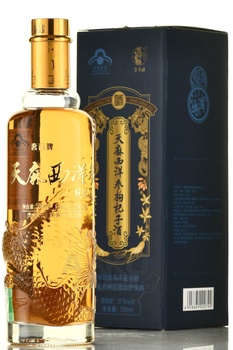 Chinese Liquor Shexiang Heli Gastodia - настойка Байцзю Шесианхели Гастродия 0.5 л в п/у