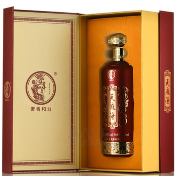 Chinese Liquor Shexiang Heli Gastodia - Байцзю Шесианхели Гастродия 0.5 л в п/у