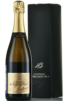 H Billiot Fils Millesime Ambonnay Grand Cru Brut - шампанское Аш Бильо Фис Миллезим Амбоне Гран Крю Брют 2015 год 0.75 л белое брют в п/у