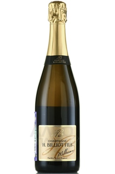 H Billiot Fils Millesime Ambonnay Grand Cru Brut - шампанское Аш Бильо Фис Миллезим Амбоне Гран Крю Брют 2015 год 0.75 л белое брют в п/у