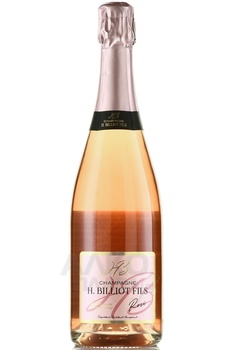 H Billiot Fils Rose Ambonnay Grand Cru Brut - шампанское Аш. Бильо Фис Розе Амбоне Гран Крю Брют 2018 год 0.75 л розовое брют