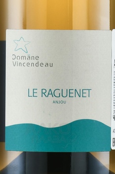 Le Raguenet Domaine Vincendeau - вино Ле Рагенэ Домен Винсендо 2018 год 0.75 л белое сухое