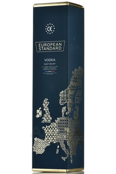 European Standard Silky Velvet Vodka - водка Юропиан Стандарт Силки Велвет 0.7 л в п/у