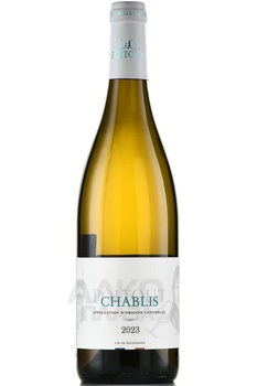 L&C Poitout Chablis AOC - вино Л&С Пуату Шабли АОС 2023 год 0.75 л сухое белое