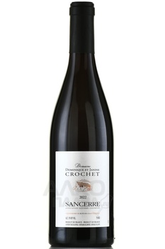 Domaine Crochet Dominique et Janine Sancerre Rouge AOC - вино Домен Кроше Доминик и Жанин Сансер Руж АОС 2022 год 0.75 л сухое красное