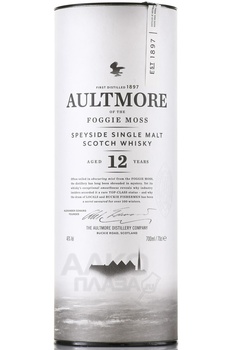 Aultmore 12 Year Old - виски Олтмор 12 лет 0.7 л