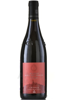 Weingut Burg Ravensburg Lochle GG Pinot Noir - вино Вайнгут Бург Равенсбург Лехле ГГ Пино Нуар 2012 год 0.75 л красное сухое