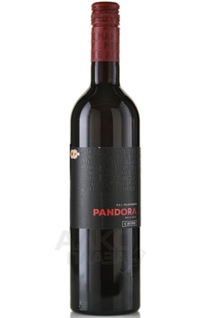 Cavino Pandora Red Peloponnese PGI - вино Пандора 0.75 л красное полусухое