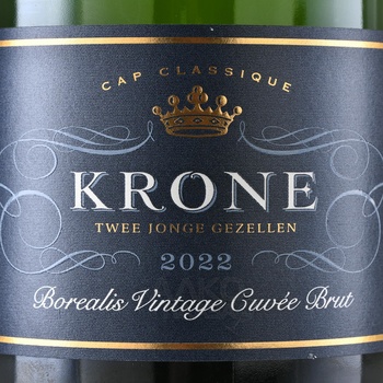 Krone Borealis Vintage Cuvee Brut - вино игристое Кроне Бореалис Винтедж Кюве Брют 1.5 л белое брют