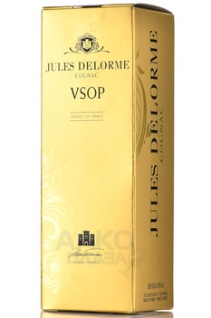 Jules Delorme VSOP - коньяк Жюль Делорм ВСОП 0.5 л в п/у