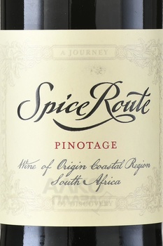 Spice Route Pinotage - вино Спайс Рут Пинотаж 0.75 л красное сухое