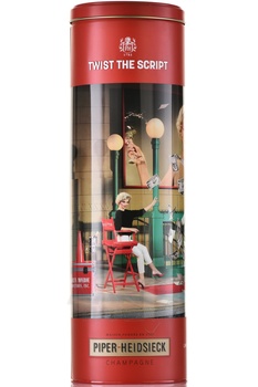 Champagne Piper-Heidsieck Brut - шампанское Шампань Пайпер-Хайдсик Брют 2021 год 0.75 л белое брют в тубе