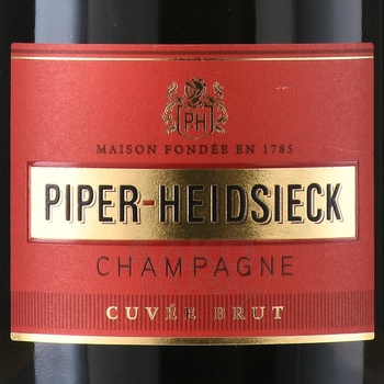 Champagne Piper-Heidsieck Brut - шампанское Шампань Пайпер-Хайдсик Брют 2021 год 0.75 л белое брют в тубе